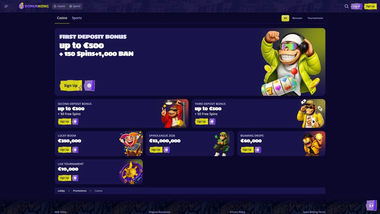 Bonuskong Casino Casino